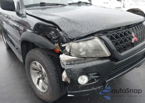 2001 Mitsubishi Montero Sport 3.5/Xls from USA, damaged, VIN JA4MT31R21P040011